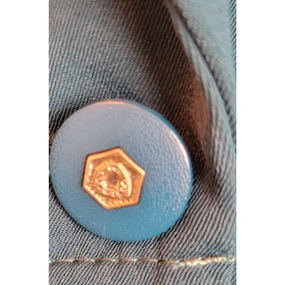 NWT Nancy Michaels Embroidered Green 2-Piece Career Work Shirt & Skirt Size 14.5 - Picture 12 of 16